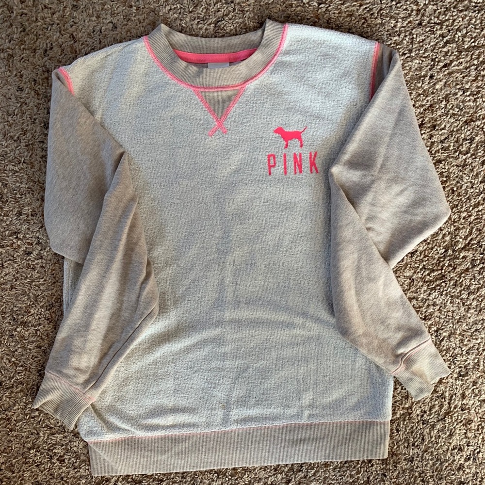 VS pink sweatshirt